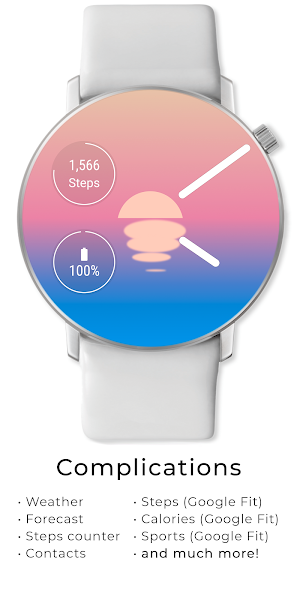 Horizon Smart Watch Face Screenshot 2
