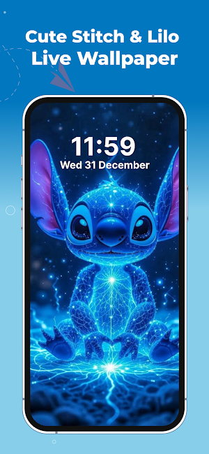 Stitch 4K Live Wallpaper Lilo Screenshot 0