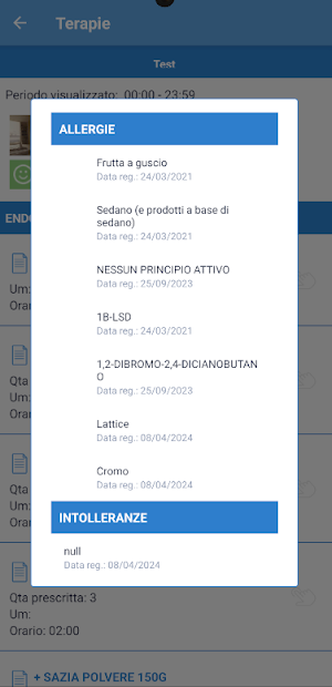 ZHC Somministrazione Terapie Screenshot 3