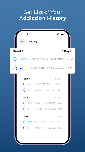 Addiction Free Day Counter Screenshot 3