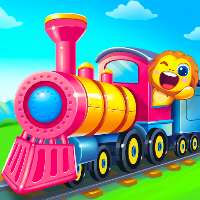 Train game for kids