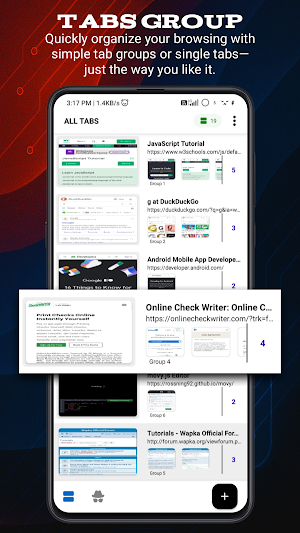 Tools Browser: Web analysis Screenshot 2
