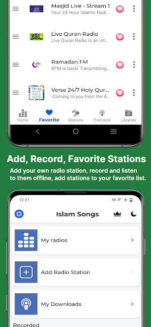 Islamic Songs & Nasheed Radio Screenshot 2