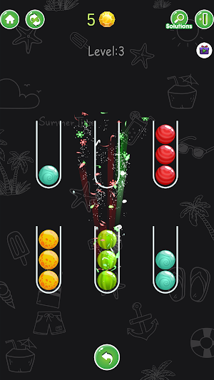 Color Ball Sorting Screenshot 1