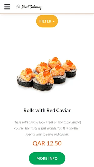 Food Hub Screenshot 2