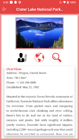 Oregon National and State Park Screenshot 3