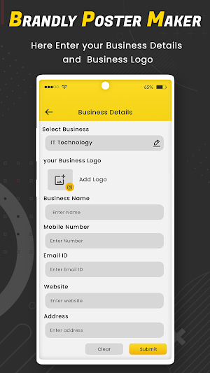 Poster Maker : Flyer Maker Screenshot 1