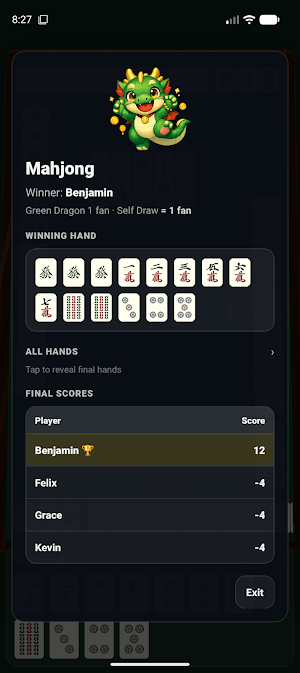 Hong Kong Mahjong Screenshot 1