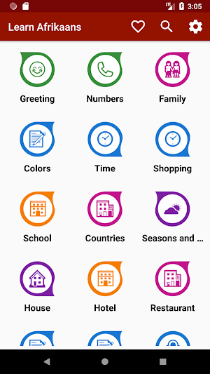 Learn Afrikaans Free Offline For Travel Screenshot 0
