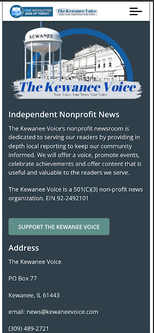The Kewanee Voice Screenshot 1