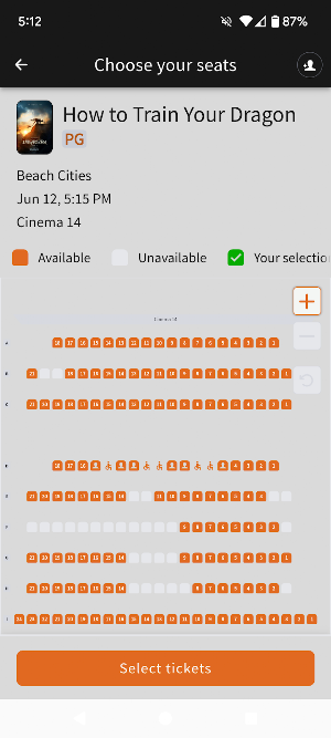 Cinema West Theaters Screenshot 3