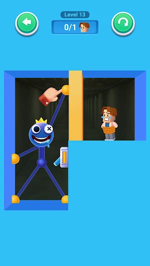 Rainbow Stretch - Blue Monster Screenshot 0