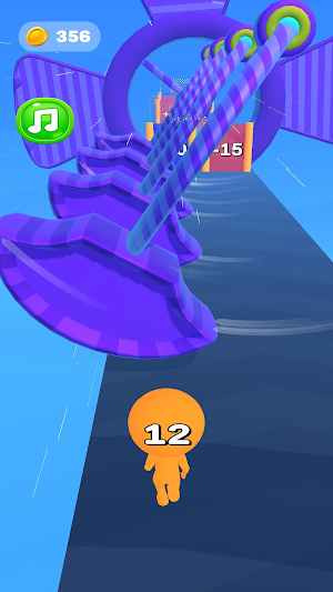 Brain Puzzle Run: Mind Games Screenshot 1