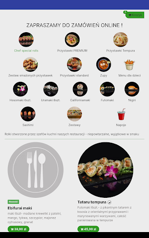 Kusa Sushi Kielce Screenshot 2