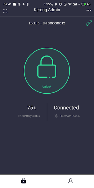 KERONG Smart Locker Lock--Admin Screenshot 1