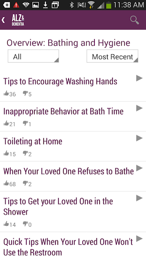 Alzheimer's Daily Companion Screenshot 1