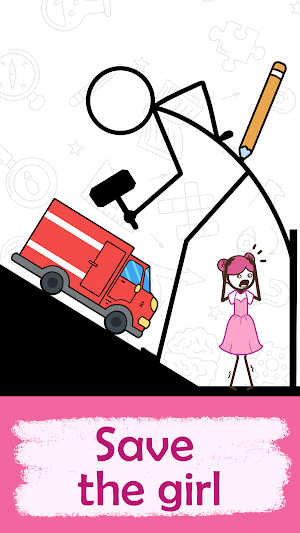 Draw to Save: Stickman Rescue Screenshot 3