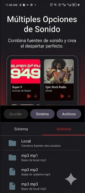 Cx Alarm Screenshot 2