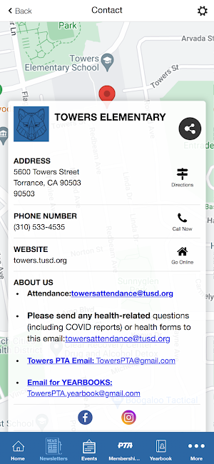 Towers Elementary School Screenshot 2