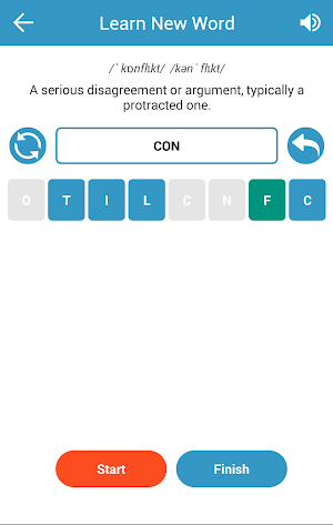 IELTS Exam Vocabulary Test Screenshot 3