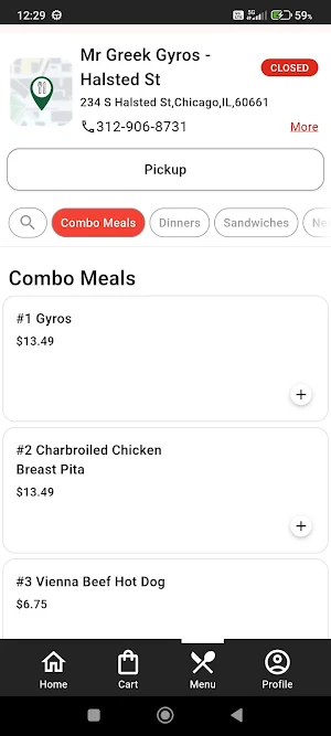 Mr Greek Gyros Screenshot 2