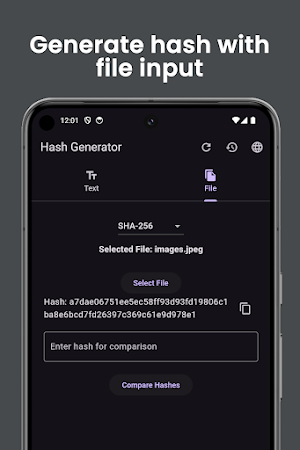 Hash Generator - SHA MD5 Hash Screenshot 2