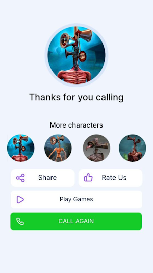 Siren Head Scary Prank Call Screenshot 0
