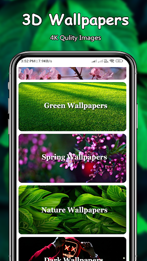 Green Wallpapers 4K Screenshot 1