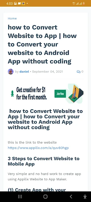 make money online blog Screenshot 1