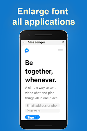 Big Font - Enlarge Font & Change Font Size Screenshot 3