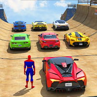 Big Ramp Jump - Super Car Race