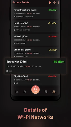WiFi Scanner, Monitor, Analyzer, Optimizer Screenshot 3