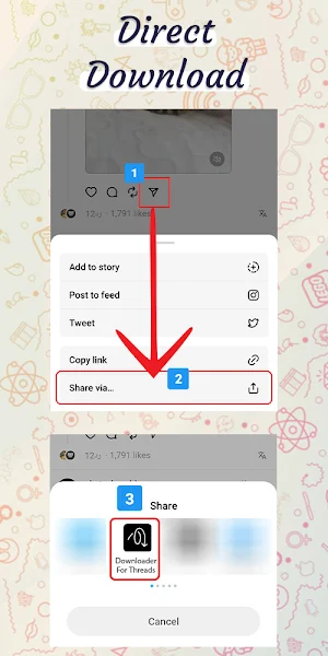 Downloader Videos For Thread Screenshot 2