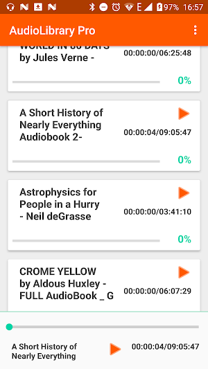 AudioLibrary Tracker Screenshot 1