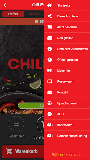 Chili Wok Herten Screenshot 2