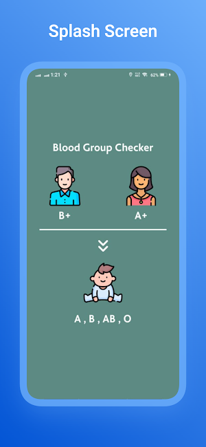 Blood Type Calculator Screenshot 0