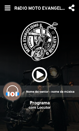 Rádio Moto Evangelismo Screenshot 1