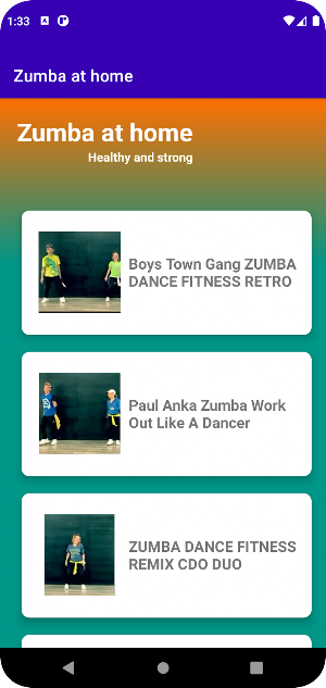 Zumba at home Screenshot 0