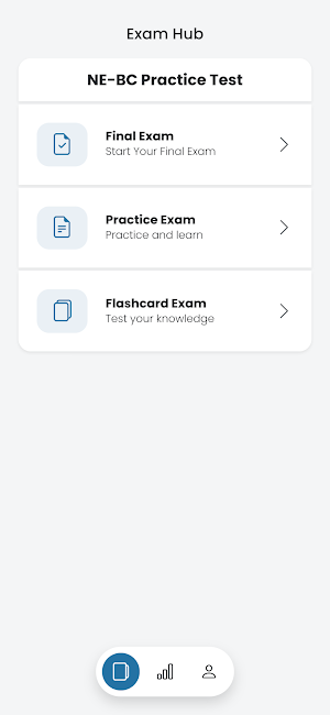 NE-BC Practice Test Screenshot 0