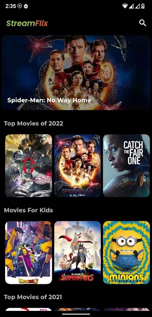 StreamFlix: Movies and Series Screenshot 0