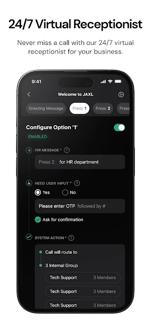 Jaxl Business Phone Screenshot 3