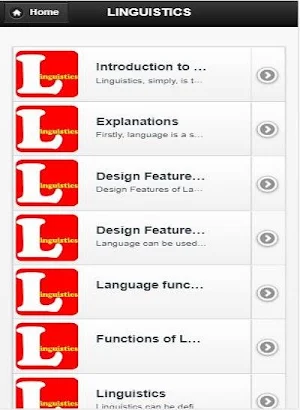 Linguistics Screenshot 0