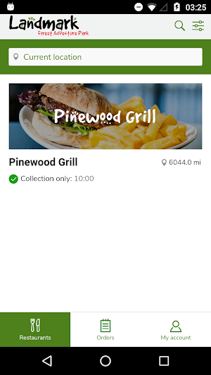 Landmark Food Ordering Screenshot 0