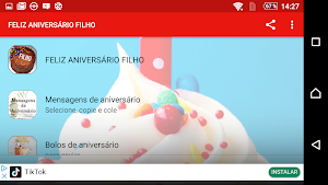 MEU FILHO DESEJA-LHE O MELHOR NO SEU ANIVERSÁRIO Screenshot 1