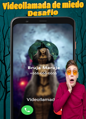 Bruja Maruja Llamada De Terror Screenshot 0