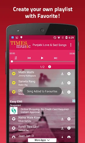 Punjabi Love & Sad Songs Screenshot 2