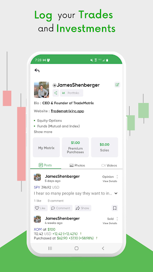TradeMatrix: Investing Updates Screenshot 1