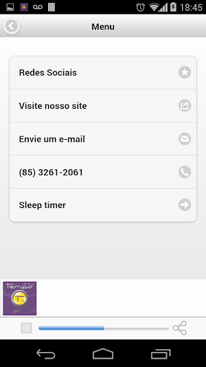 Tempo FM 103,9 Fortaleza BR Screenshot 1