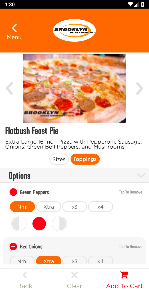 Brooklyn Pizza Company Screenshot 3