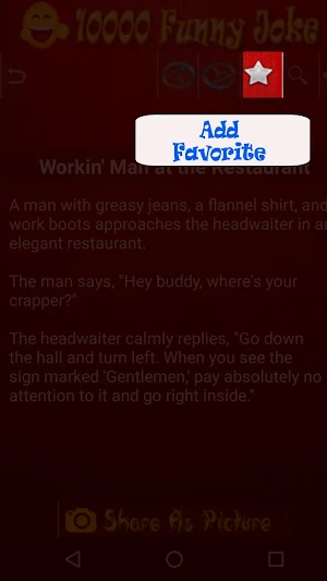 10000 Funny Jokes Screenshot 3